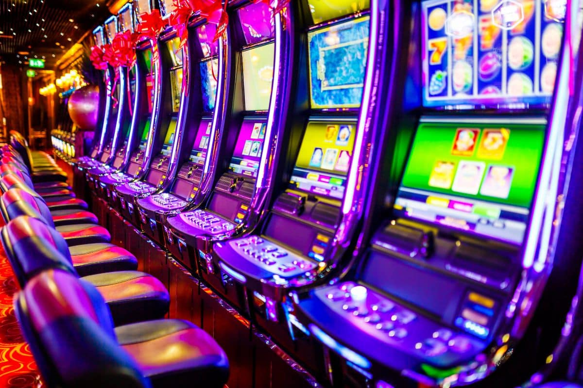 Machine à sous au casino